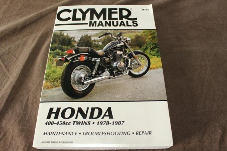 Honda 400 450 twins 1978 - 1987 werkplaatsboek Rebel manual, Motoren, Handleidingen en Instructieboekjes, Honda, Ophalen of Verzenden