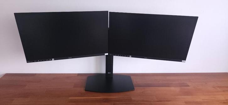 2x Iiyama ProLite XUB2496HSU-B IPS FHD + NewStar FPMA-D865, Computers en Software, Monitoren, Zo goed als nieuw, 61 t/m 100 Hz