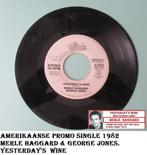 USA single, promo only 1982, MERLE HAGGARD & George Jones, Overige formaten, Overige soorten, Zo goed als nieuw, Ophalen