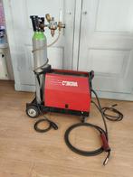 Cebora Bravo 155 CO2 Lasapparaat met gasfles, Doe-het-zelf en Verbouw, Ophalen, Gebruikt, 150 tot 250 ampère, Co2