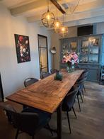 Koloniale uitklaptafel 240-300 cm, Huis en Inrichting, Tafels | Eettafels, Ophalen, Gebruikt, Koloniaal, 200 cm of meer