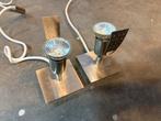 Halogeen Spots - Bedlampjes, Halogeen, Gebruikt, Metaal of Aluminium, Ophalen of Verzenden