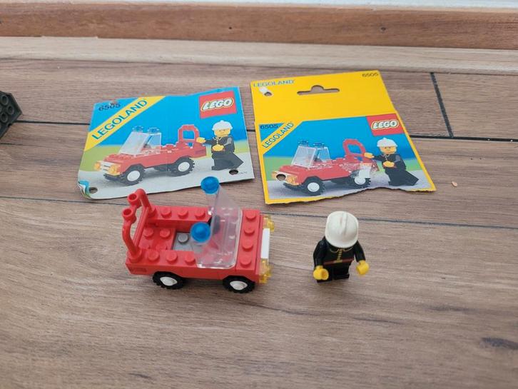 Vintage LEGO 6505 Fire Chief's Car - Compleet!, Kinderen en Baby's, Speelgoed | Duplo en Lego, Ophalen of Verzenden
