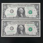 2 x 1 dollar USA UNC 2021 jaar set, Setje, Ophalen of Verzenden, Noord-Amerika