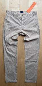GANT zomer slim fot chino pantalon broek beige / wit W34 L34, Kleding | Heren, Ophalen of Verzenden, Maat 52/54 (L), Grijs, GANT
