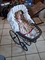 Kinderwagen met pop, Verzamelen, Poppen, Ophalen, Pop