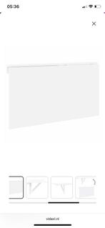 Te koop wit Wandtafel inklapbaar 100x60 cm, Ophalen, Overige materialen, Zo goed als nieuw, Minder dan 5 m²