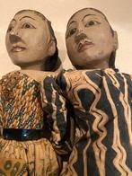 Antieke Javaanse Wajangpoppen met Kledij, Antiek en Kunst, Ophalen of Verzenden