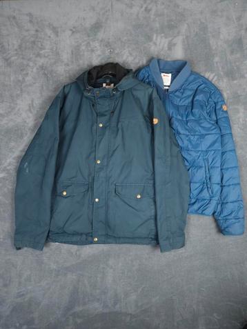 Fjallraven Ovik 3 in 1 Jas G1000 Blauw Dons Winter Jas beschikbaar voor biedingen