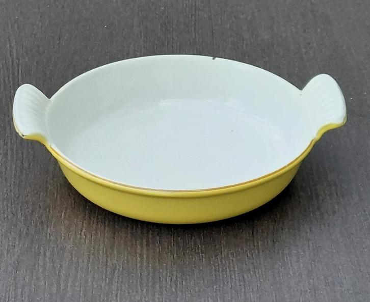DRU gietijzeren ovenschaal (230920), Huis en Inrichting, Keuken | Potten en Pannen, Gebruikt, Koekenpan of Braadpan, Gietijzer