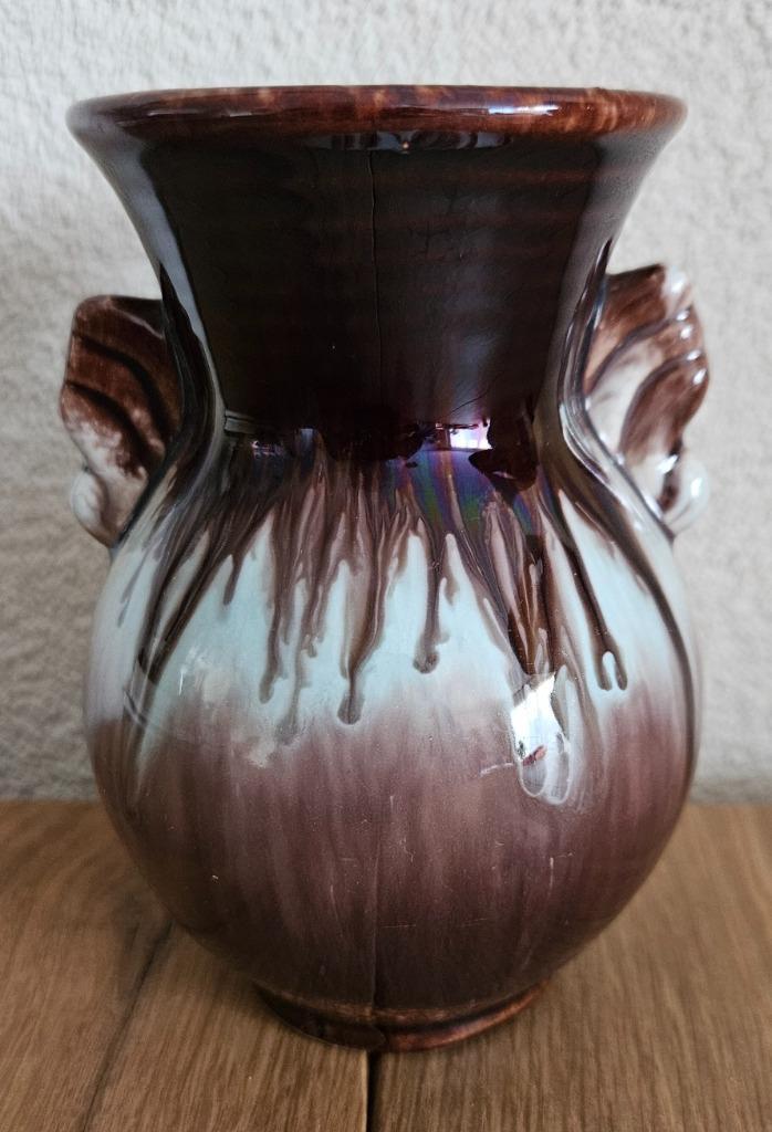 Jasba S01/12 gevlamd vaasje antiek en gaaf! Fraaie vintage!, Antiek en Kunst, Antiek | Vazen, Ophalen of Verzenden