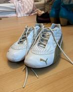 Puma Speedcat Leren Schoenen maat 38/38,5 Rare, Ophalen of Verzenden, Gedragen, Wit, Sportschoenen