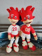 EURO 2008 Mascottes Trix en Flix Pluche, Ophalen, Zo goed als nieuw, Overige typen