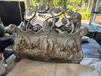 Gietijzeren jardiniere carlotte antiek en brocante, Gebruikt, ., Ophalen of Verzenden, .