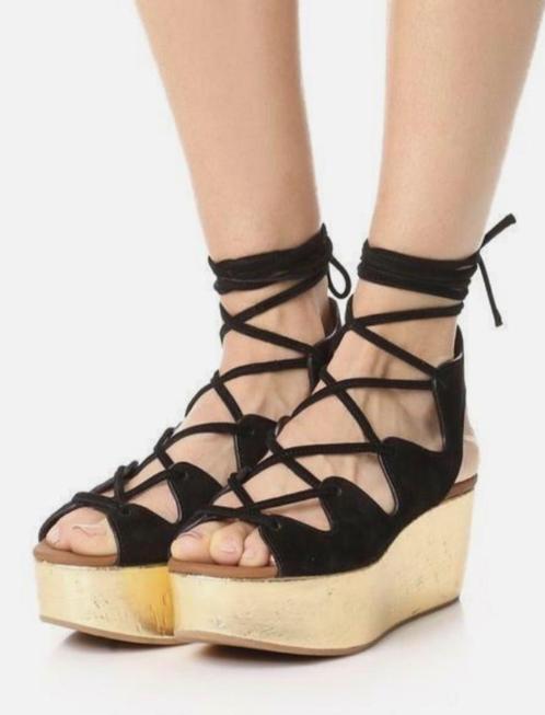 See by Chloé wedges !NIEUWSTAAT! maat 36, Kleding | Dames, Schoenen, Zo goed als nieuw, Overige typen, Zwart, Ophalen