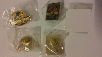  Jurassic Park film tv dino dinosaurus pins vintage logo beschikbaar voor biedingen