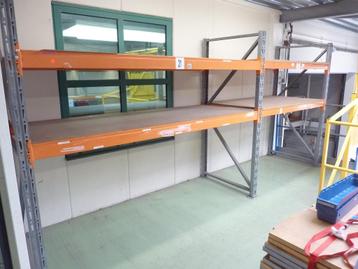 Nedcon palletstelling / stelling met legborden 456x100x210cm beschikbaar voor biedingen