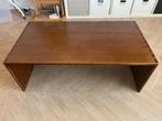 Houten salontafel, Huis en Inrichting, Tafels | Salontafels, Ophalen, Gebruikt, 100 tot 150 cm, Vintage