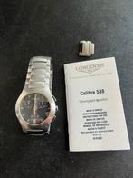 Longines oposition chronograaf & date, Ophalen of Verzenden, Staal, 1960 of later
