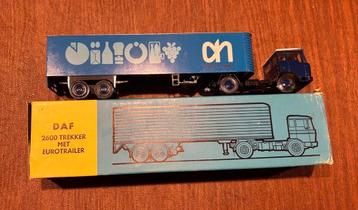 Lion Car Nr.36 DAF 2600 met Eurotrailer Albert Heijn MIB beschikbaar voor biedingen