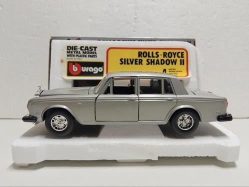 New Bburago 1:24 Rolls Royce Silver Shadow 1979 Old stock, Hobby en Vrije tijd, Modelauto's | 1:24, Zo goed als nieuw, Auto, Bburago