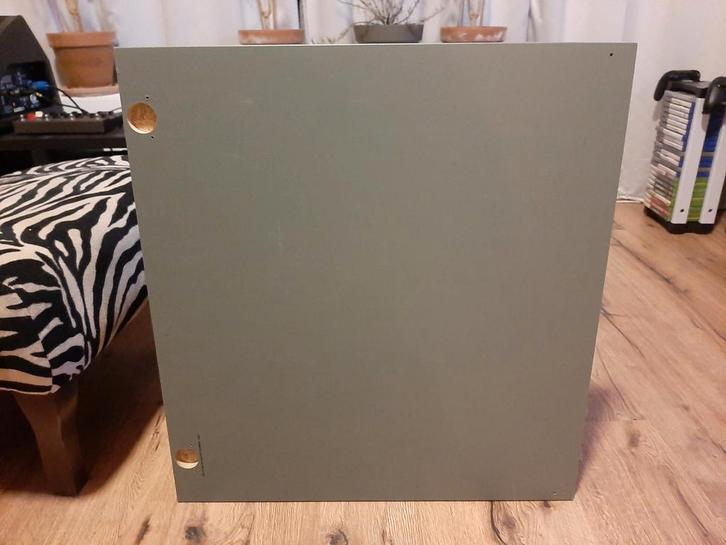 Ikea Bestå kastdeurtje 60x60 - groen/grijs, Huis en Inrichting, Kasten | Boekenkasten, Zo goed als nieuw, 50 tot 100 cm, Minder dan 100 cm
