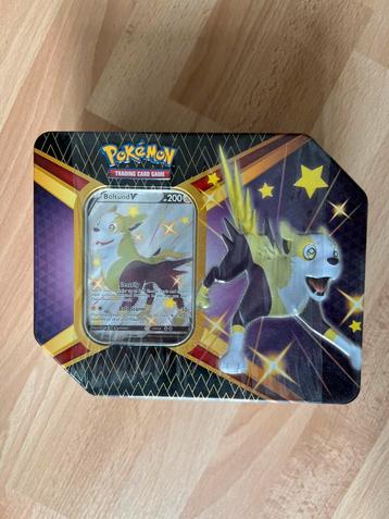 Pokemon Shining Fates Boltund V Tin Nieuw Sealed beschikbaar voor biedingen