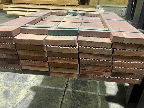 Hardhout/Azobe-dekdelen-terrasdelen–vlonderdelen-steigerdeel, Tuin en Terras, Palen, Balken en Planken, Nieuw, Planken, Minder dan 180 cm