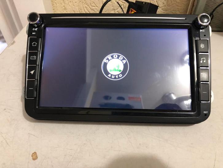SKODA FABIA YETI OCTAVIA ANDROID RADIO NAVIGATIE BLUETOOTH, Auto diversen, Autoradio's, Nieuw, Ophalen of Verzenden