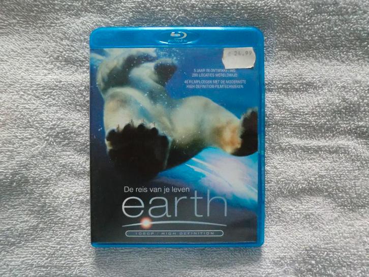Bluray Earth, Cd's en Dvd's, Blu-ray, Zo goed als nieuw, Documentaire en Educatief, Ophalen of Verzenden