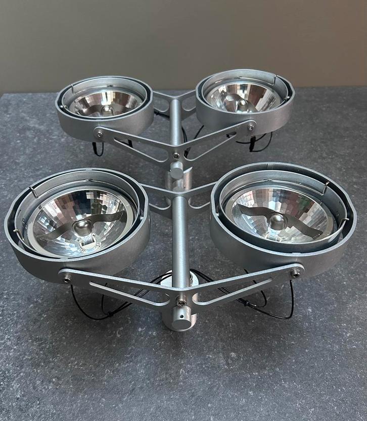 2 Modular dubbele spots model Nomad, Huis en Inrichting, Lampen | Spots, Metaal of Aluminium, Ophalen of Verzenden
