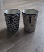 2 nieuwe Bunzlau Castle rechte bekers 240 ml met stickers, Nieuw, Ophalen of Verzenden, Overige stijlen, Kop(pen) en/of Schotel(s)