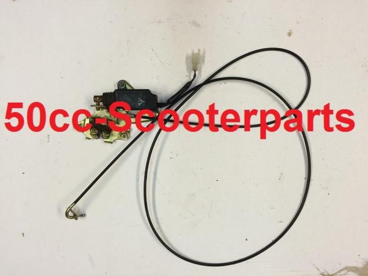 Kabel zadelslot Sym Orbit MET MOTOR 125CC 77240-ABA-000 orig, Motoren, Tuning en Styling, Ophalen of Verzenden