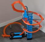 Hot Wheels Wolkenkrabber Crash (Met Booster), Racebaan, Ophalen of Verzenden, Zo goed als nieuw, Zelf te bouwen