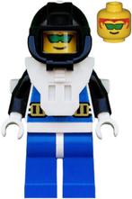 LEGO Minifig Poppetje Aquazone Aquanauts aqu002, Ophalen of Verzenden, Lego, Zo goed als nieuw