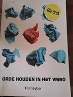 Orde houden in het VMBO - R. Kneyber, Ophalen of Verzenden, Zo goed als nieuw, HBO