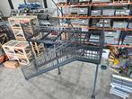 Stalen trap hoog 2,9mtr met bordes antraciet 5x2mtr nog120