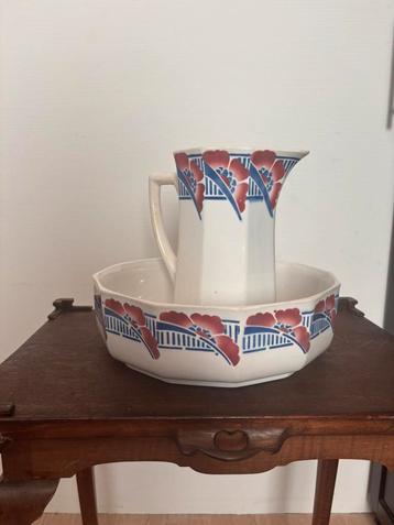 Wasset Céranord Saint-Amand – Art Deco/Frankrijk (ca. 1930) beschikbaar voor biedingen