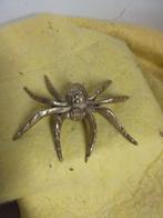 14473) mooie grote messing  spin  12cm, Verzamelen, Beelden en Beeldjes, Ophalen of Verzenden, Zo goed als nieuw, Dier