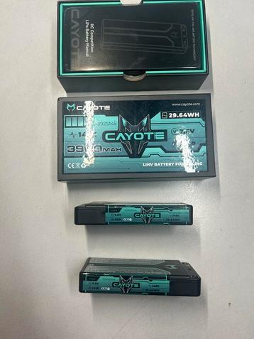 CAYOTE Racing 3900mAh 2S Shorty LiPo 7,6V  beschikbaar voor biedingen
