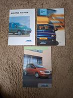 3x autofolder Fiat Multipla van, Verzenden, Zo goed als nieuw, Overige merken