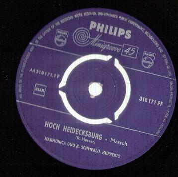 Harmonica Duo K. Schriebl & J. Hupperts vinyl singles beschikbaar voor biedingen