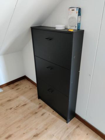 Schoenenkast Zwart  beschikbaar voor biedingen