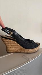 Louis Vuitton sleehak schoenen maat 40, Blauw, Ophalen of Verzenden, Zo goed als nieuw, Espadrilles of Moccasins
