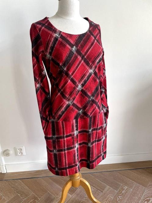 Sandwich: Nieuw, rood Schotse ruit jurkje. Maat L, Kleding | Dames, Jurken, Nieuw, Maat 42/44 (L), Rood, Knielengte, Ophalen of Verzenden