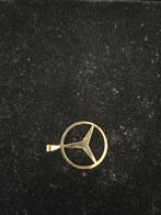 14 k gouden Mercedes logo hanger 3,5 gram, Sieraden, Tassen en Uiterlijk, Overige voorstellingen, Nieuw, Ophalen of Verzenden