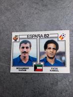 Panini sticker WK 82 Espana. Karam/Kameel Koeweit., Sticker, Gebruikt, Ophalen of Verzenden