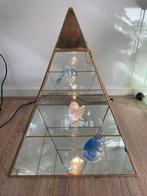 Mini vitrinekast Italiaanse met spiegel en verlichting, Ophalen, Minder dan 50 cm, Zo goed als nieuw, Minder dan 100 cm