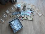 Bruiloft Decoratie Pakket - Compleet, Ophalen of Verzenden, Zo goed als nieuw, Versiering of Embellishment, Overige merken