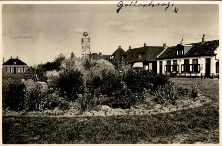 Callantsoog - Badplaats de Visscherman - Radhuis, Verzamelen, Ansichtkaarten | Nederland, Gelopen, Noord-Holland, 1920 tot 1940